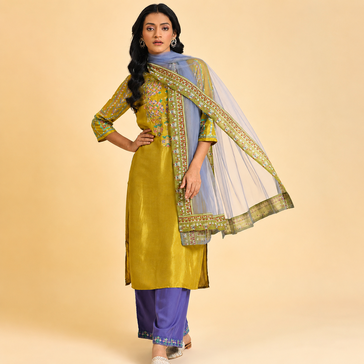 Net Dupatta